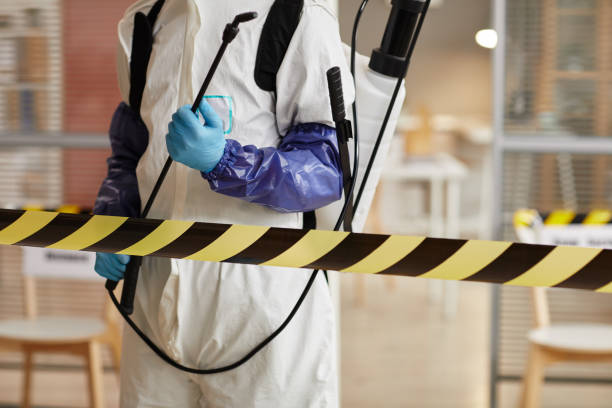 Professional Biohazard technician working in Allegan, MI